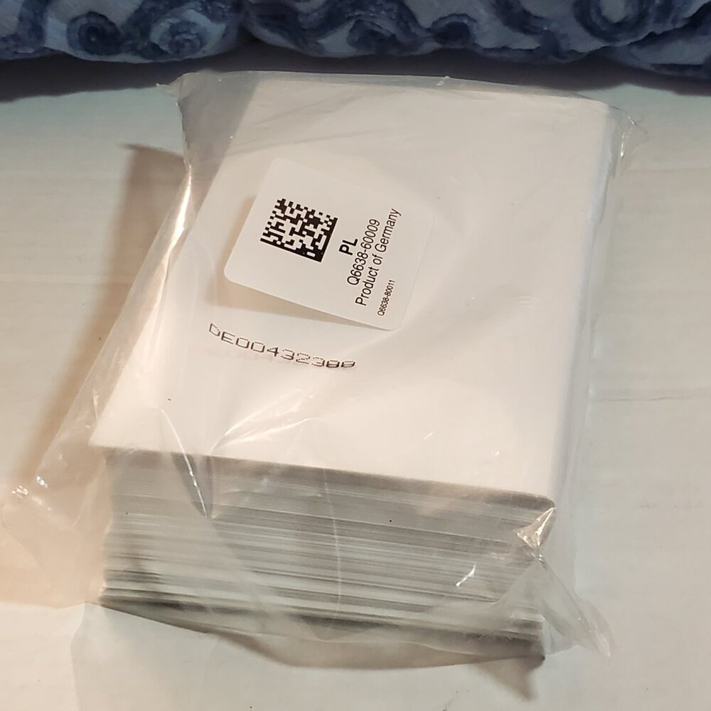 HP Q6638-60009 4-Inch x 6-Inch Photo Paper Made In Germany, New Sealed Package